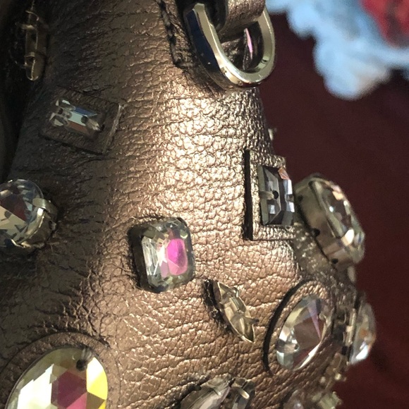 Kate spade ♠️ sliver gemstone 💎 embellished tote - Picture 7 of 8